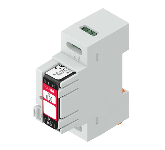 Zigbee NodOn DIN Rail Box for Relay Switches (5 pcs) - NOD_DRB-1-3-10 - Vesternet