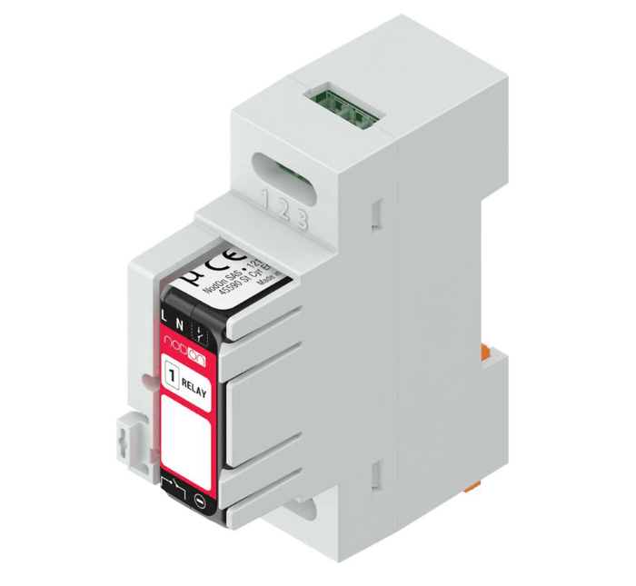 Zigbee NodOn DIN Rail Box for Relay Switches (5 pcs) - NOD_DRB-1-3-00 - Vesternet