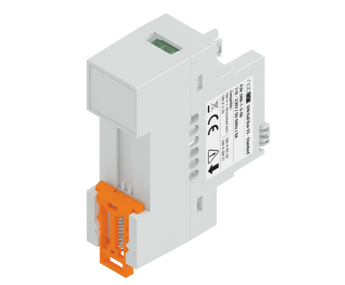 Zigbee NodOn DIN Rail Box for Relay Switches (5 pcs) - NOD_DRB-1-3-00 - Vesternet