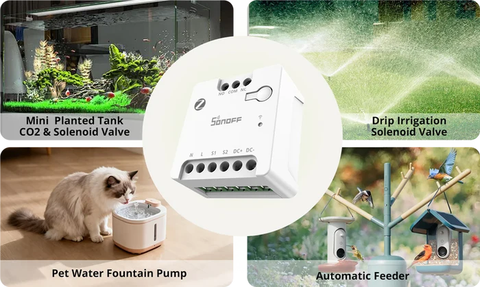 Zigbee Sonoff Mini Dry Contact Smart Switch - SONZMINIZBD - Vesternet