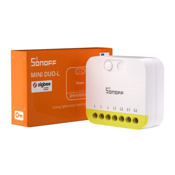 Zigbee Sonoff Mini Duo-L 2-Gang Smart Switch - SONZMINIZB2GSL - Vesternet