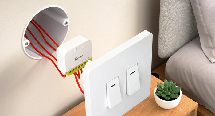 Zigbee Sonoff Mini Duo-L 2-Gang Smart Switch - SONZMINIZB2GSL - Vesternet