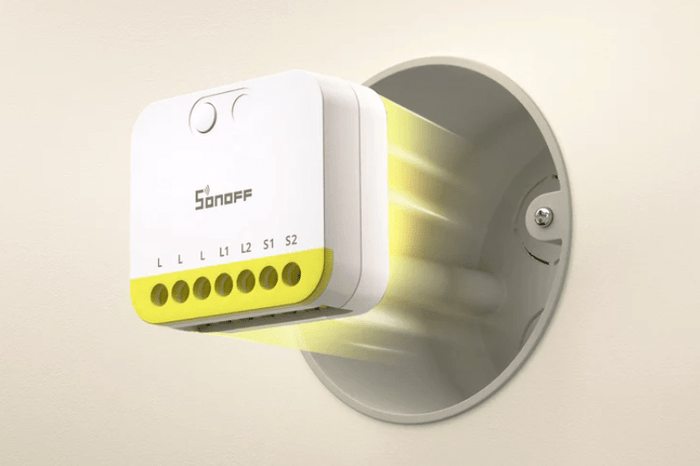 Zigbee Sonoff Mini Duo-L 2-Gang Smart Switch - SONZMINIZB2GSL - Vesternet