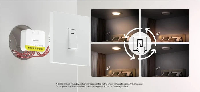 Zigbee Sonoff Mini Duo-L 2-Gang Smart Switch - SONZMINIZB2GSL - Vesternet