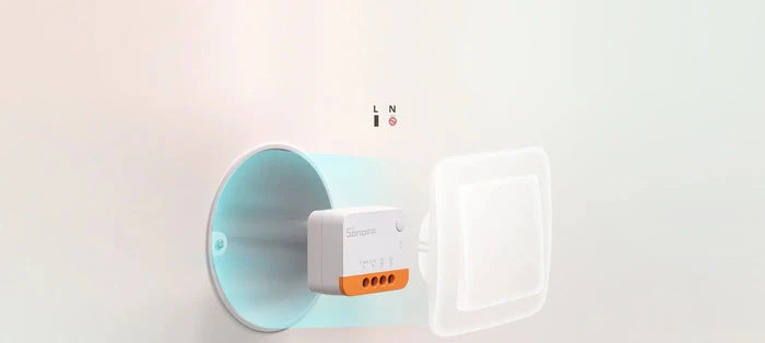 Zigbee Sonoff Mini Extreme Smart Switch without Neutral - SONZZBMINIL2 - Vesternet