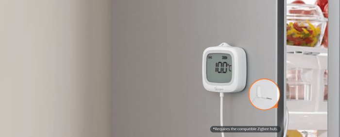 Zigbee Sonoff Outdoor LCD Smart Thermometer with Probe - SONZSNZB02LD - Vesternet
