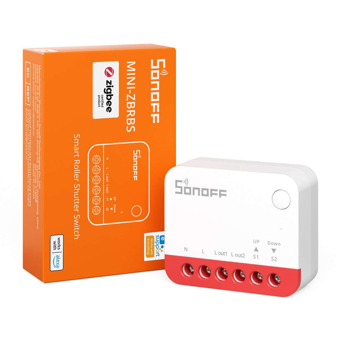 Zigbee Sonoff Smart Roller Shutter Switch - SONZMINIZBRBS - Vesternet