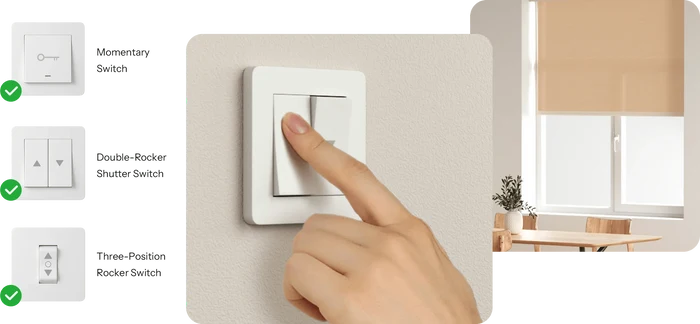 Zigbee Sonoff Smart Roller Shutter Switch - SONZMINIZBRBS - Vesternet