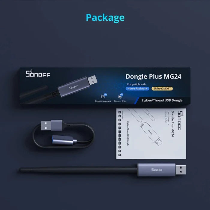 Zigbee Sonoff USB-Dongle MG24 - SONZDPLUSMG24 - Vesternet