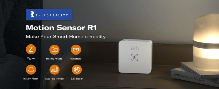 Zigbee ThirdReality Motion Sensor R1 - 3RDZP1MSR1A1-EU - Vesternet