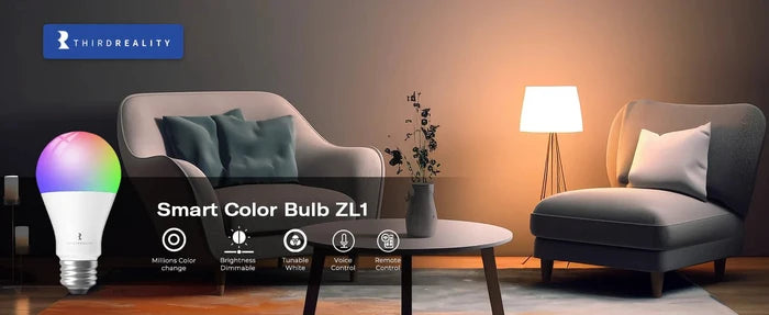 Zigbee ThirdReality Smart Color Bulb ZL4 E27 - 3RDZP1SBZA1-EU - Vesternet