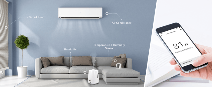 Zigbee ThirdReality Temperature & Humidity Sensor - 3RDZP1THSA1-GEU - Vesternet