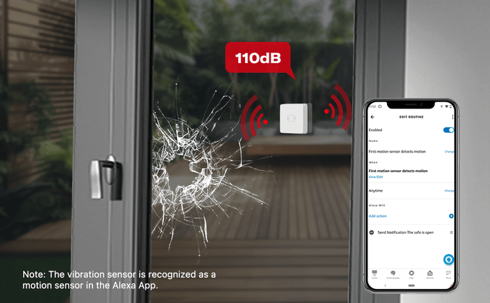 Zigbee ThirdReality Vibration Sensor - 3RDZP1VSA1-GEU - Vesternet